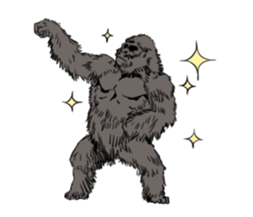 just gorilla sticker #10152480