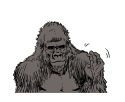 just gorilla sticker #10152487