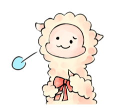 Mr.Alpaca sticker #10152504