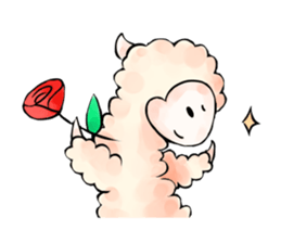 Mr.Alpaca sticker #10152517