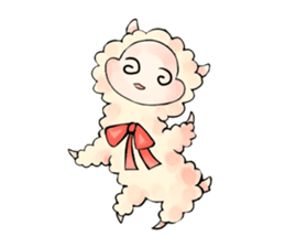 Mr.Alpaca sticker #10152521