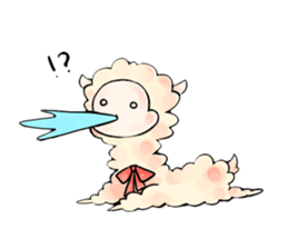 Mr.Alpaca sticker #10152522