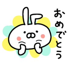 Cute rabitto sticker #10152724