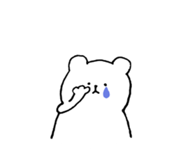 daily bear. sticker #10152933