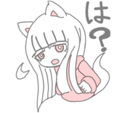 whitefox girl sticker #10153268