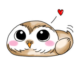 A little cute OWL 2 sticker #10153289