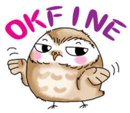 A little cute OWL 2 sticker #10153295