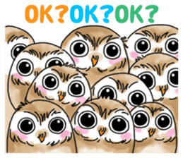 A little cute OWL 2 sticker #10153299