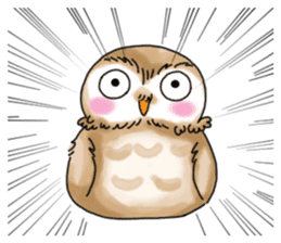 A little cute OWL 2 sticker #10153300
