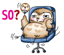 A little cute OWL 2 sticker #10153303