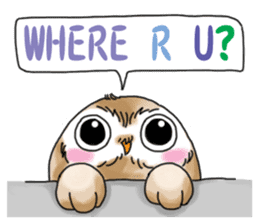 A little cute OWL 2 sticker #10153311