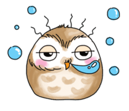 A little cute OWL 2 sticker #10153319