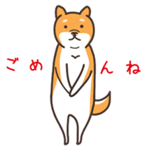 Japanese Shiba Inu hanako3 sticker #10153703