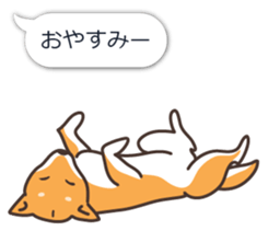 Japanese Shiba Inu hanako3 sticker #10153720