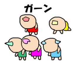 Playful dwarf sticker #10153798