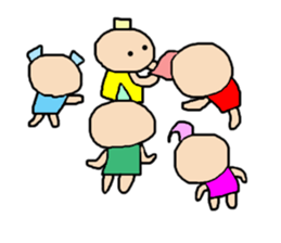 Playful dwarf sticker #10153801