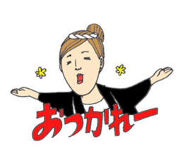 Festival stamp danjiri version sticker #10153893