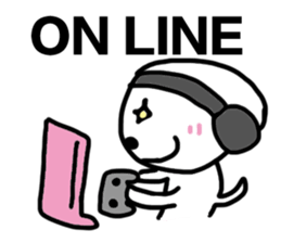 DOG AND FROG sticker #10153961