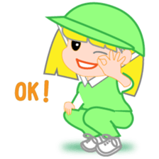 Japanese caddie named Candy 2 sticker #10153968