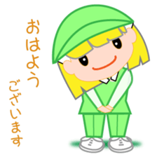 Japanese caddie named Candy 2 sticker #10153969