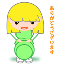 Japanese caddie named Candy 2 sticker #10153976