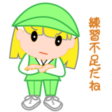 Japanese caddie named Candy 2 sticker #10153983