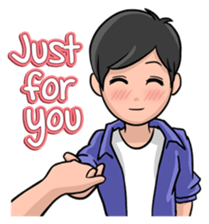 Couple Love Story sticker #10154422