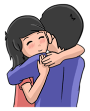 Couple Love Story sticker #10154442