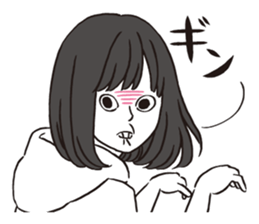 a lovesick girl sticker #10154457