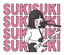 a lovesick girl sticker #10154470