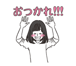 a lovesick girl sticker #10154474