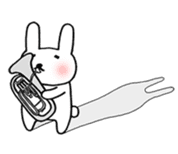 Usabe "wind orchestra ver." sticker #10154496