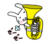 Usabe "wind orchestra ver." sticker #10154497