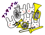 Usabe "wind orchestra ver." sticker #10154518