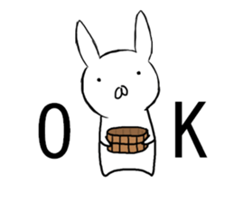 Strong cold rabbit sticker #10154814