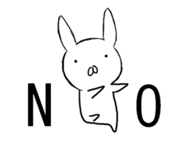 Strong cold rabbit sticker #10154815