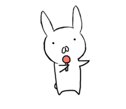 Strong cold rabbit sticker #10154819