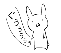 Strong cold rabbit sticker #10154840