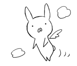 Strong cold rabbit sticker #10154841