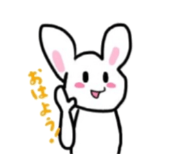 daily life rabbit. sticker #10155056