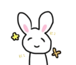 daily life rabbit. sticker #10155060