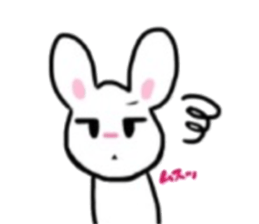 daily life rabbit. sticker #10155061