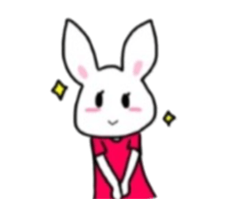 daily life rabbit. sticker #10155066