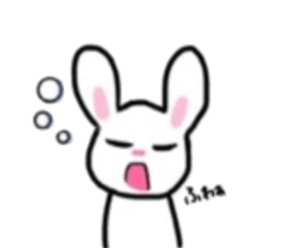 daily life rabbit. sticker #10155067