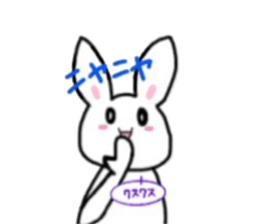 daily life rabbit. sticker #10155069