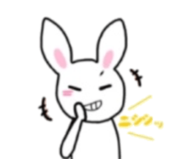 daily life rabbit. sticker #10155070
