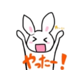 daily life rabbit. sticker #10155075