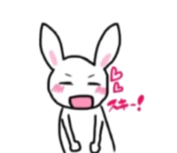daily life rabbit. sticker #10155077