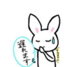 daily life rabbit. sticker #10155078