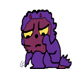 Violet's world sticker #10155179